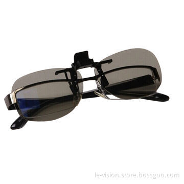 Le-Vision Company Supply 3D Video Glasses ClipNew